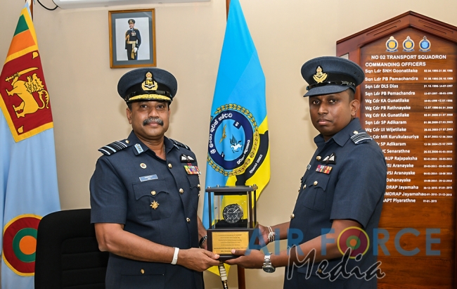 Commander's Inspection of SLAF Base Katunayake - 1st Session