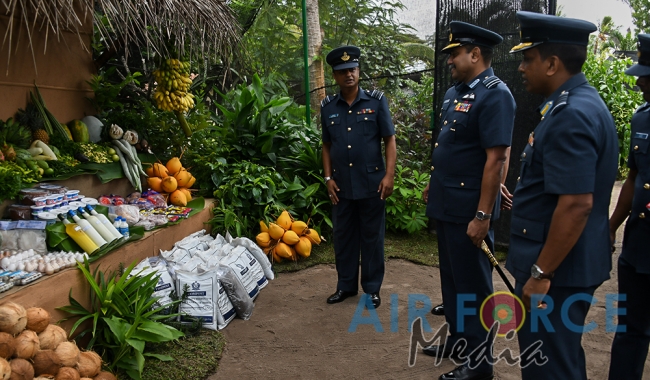 Commander's Inspection of SLAF Base Katunayake - 1st Session