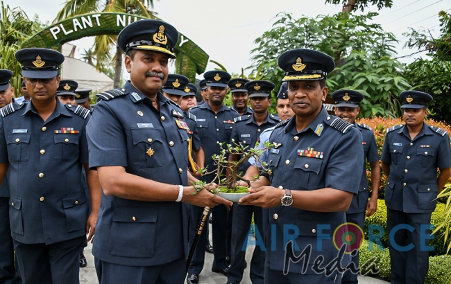Commander's Inspection of SLAF Base Katunayake - 1st Session
