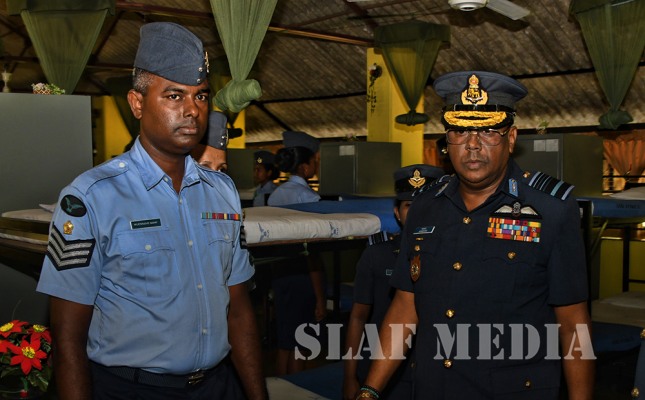 Cmdr's Inspection at SLAF Base Kat - 2nd Session