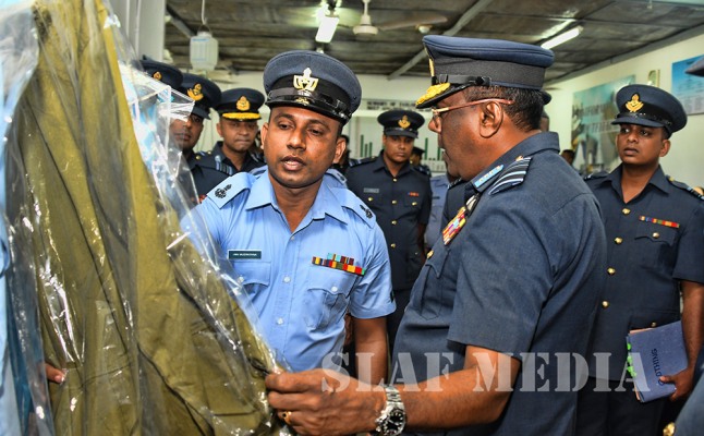 Cmdr's Inspection at SLAF Base Kat - 2nd Session