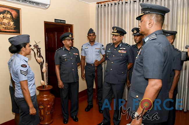 Commander's Inspection of SLAF Base Katunayake – 2nd Session