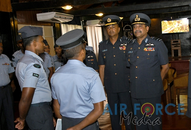 Commander's Inspection of SLAF Base Katunayake – 2nd Session