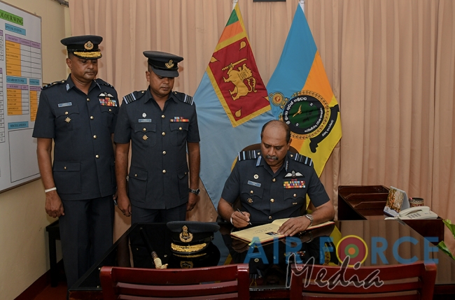 Commander's Inspection of SLAF Base Katunayake – 2nd Session