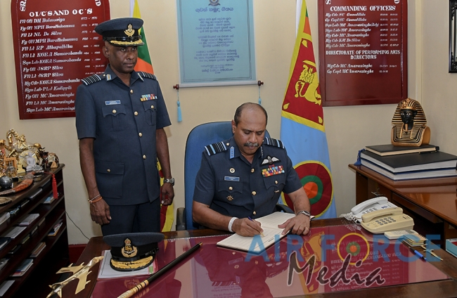 Commander's Inspection of SLAF Base Katunayake – 2nd Session
