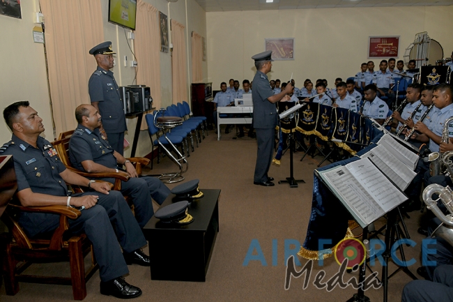 Commander's Inspection of SLAF Base Katunayake – 2nd Session