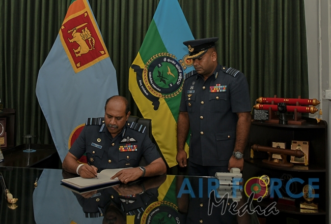 Commander's Inspection of SLAF Base Katunayake – 2nd Session