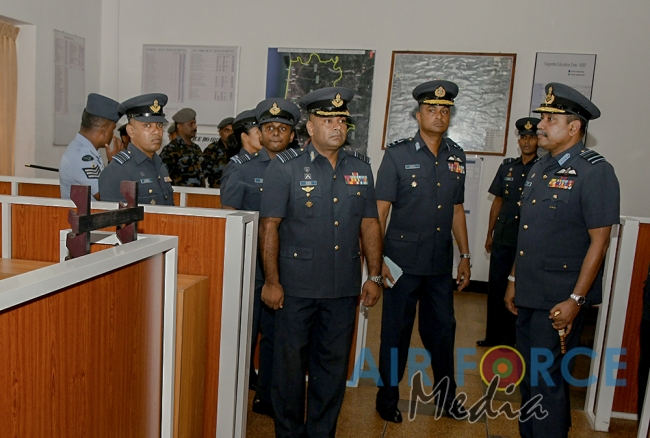 Commander's Inspection of SLAF Base Katunayake – 2nd Session
