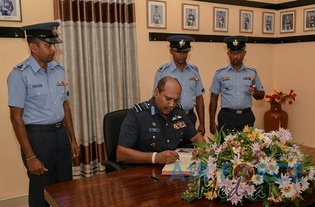 Commander's Inspection of SLAF Base Katunayake – 2nd Session