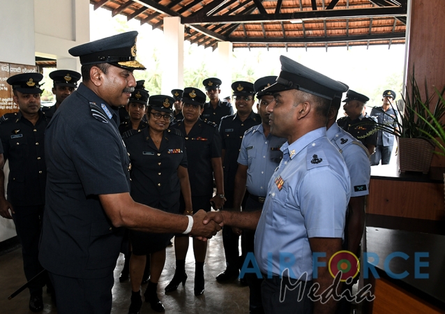 Commander's Inspection of SLAF Base Katunayake – 2nd Session