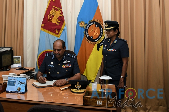 Commander's Inspection of SLAF Base Katunayake – 2nd Session