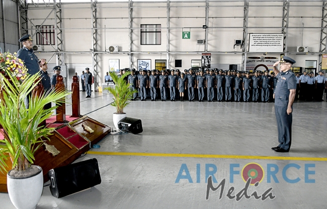 Commander's Inspection of SLAF Base Katunayake – 2nd Session