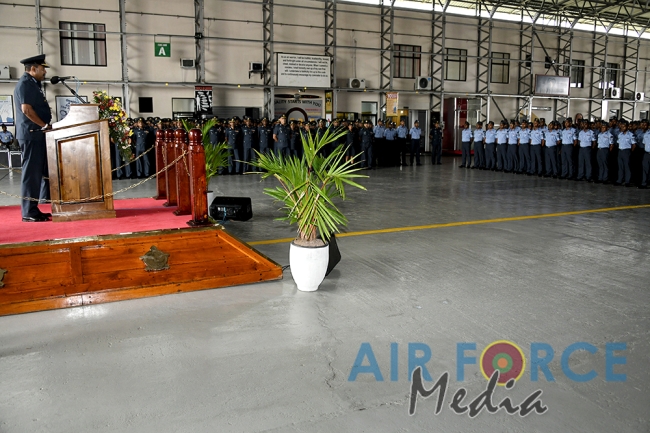 Commander's Inspection of SLAF Base Katunayake – 2nd Session