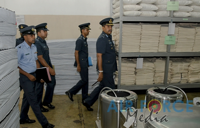 Commander's Inspection of SLAF Base Katunayake – 2nd Session