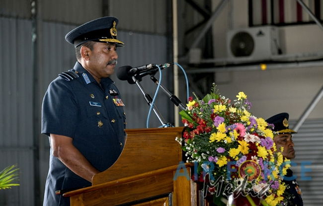 Commander's Inspection of SLAF Base Katunayake – 2nd Session