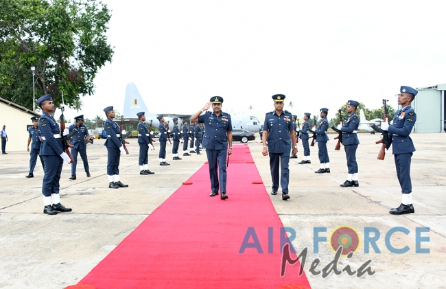 Commander's Inspection of SLAF Base Katunayake – 2nd Session