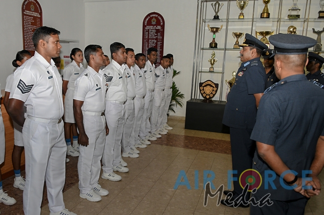 Commander's Inspection of SLAF Base Katunayake – 2nd Session