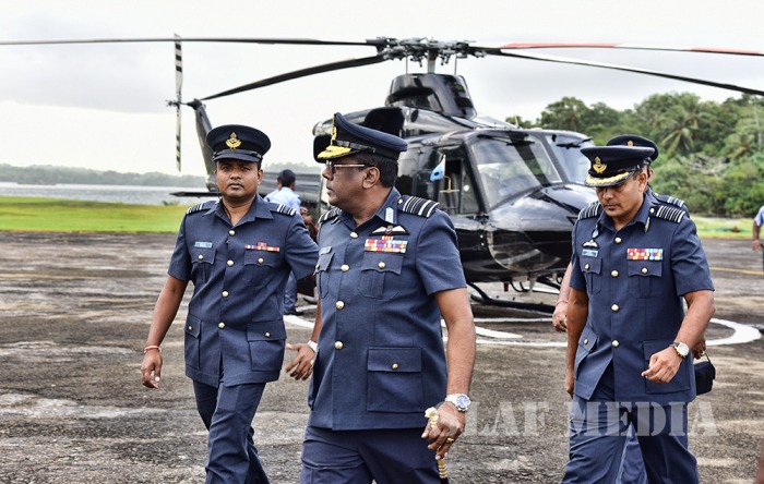 Annual Aoc’s Inspection at SLAF Station Koggala