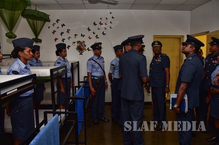 Annual Aoc’s Inspection at SLAF Station Koggala