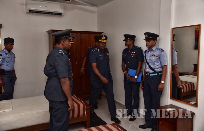 Annual Aoc’s Inspection at SLAF Station Koggala