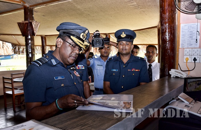 Annual Aoc’s Inspection at SLAF Station Koggala