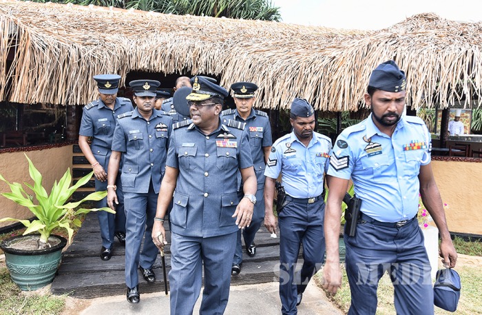 Annual Aoc’s Inspection at SLAF Station Koggala