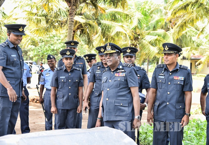 Annual Aoc’s Inspection at SLAF Station Koggala