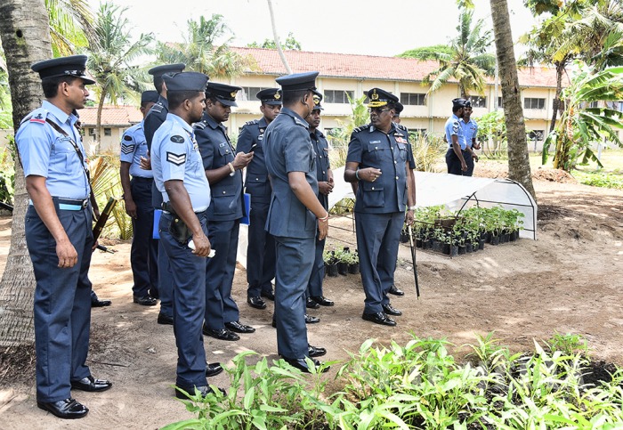 Annual Aoc’s Inspection at SLAF Station Koggala
