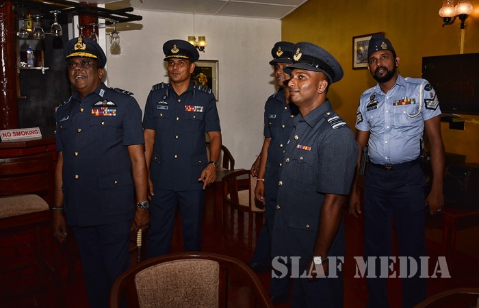 Annual Aoc’s Inspection at SLAF Station Koggala