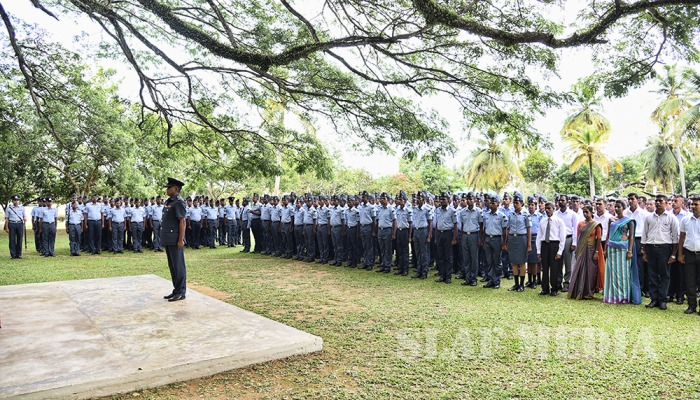 Annual Aoc’s Inspection at SLAF Station Koggala