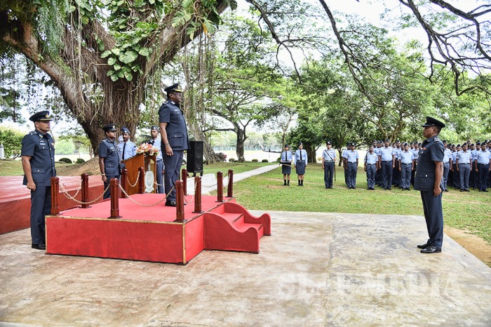 Annual Aoc’s Inspection at SLAF Station Koggala
