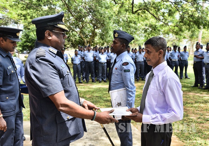 Annual Aoc’s Inspection at SLAF Station Koggala