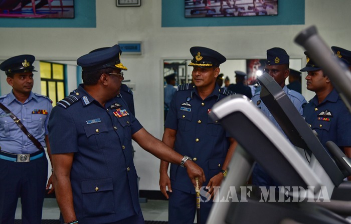 Annual Aoc’s Inspection at SLAF Station Koggala