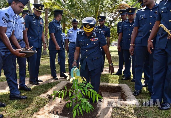 Annual Aoc’s Inspection at SLAF Station Koggala