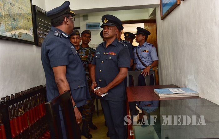 Annual Aoc’s Inspection at SLAF Station Koggala