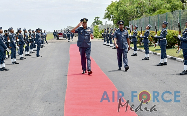 Commander's Inspection of Sri Lanka Air Force Station Koggala