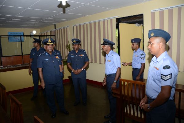 Annual AOC’s Inspection of SLAF Unit Koggala and Station Katukurunda
