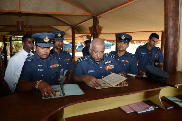 Annual AOC’s Inspection of SLAF Unit Koggala and Station Katukurunda