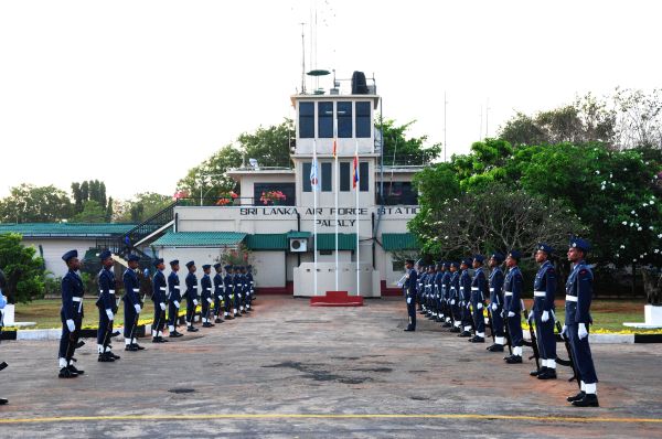 SAnnual Commander's Inspection at Sri Lanka Air Force Station, Palaly