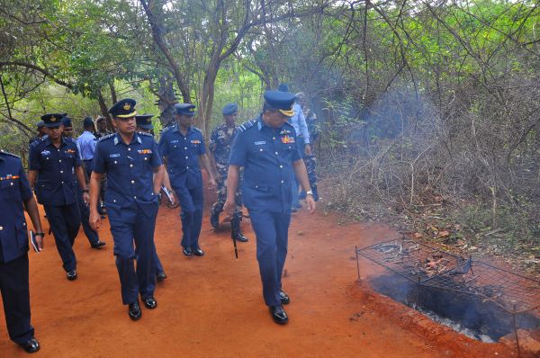 SAnnual Commander's Inspection at Sri Lanka Air Force Station, Palaly