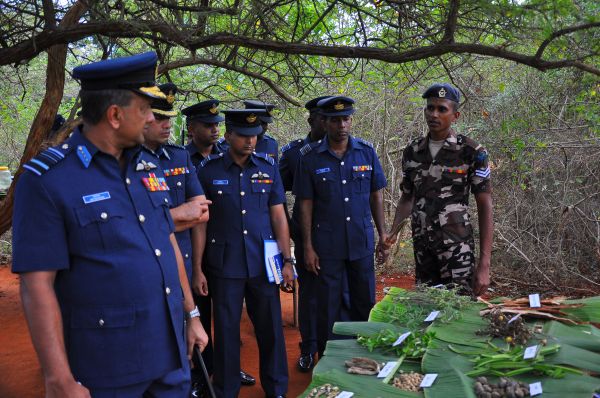 SAnnual Commander's Inspection at Sri Lanka Air Force Station, Palaly