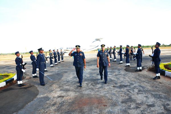 SAnnual Commander's Inspection at Sri Lanka Air Force Station, Palaly