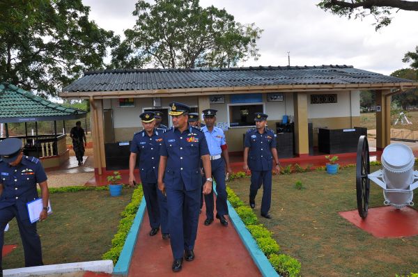 SAnnual Commander's Inspection at Sri Lanka Air Force Station, Palaly