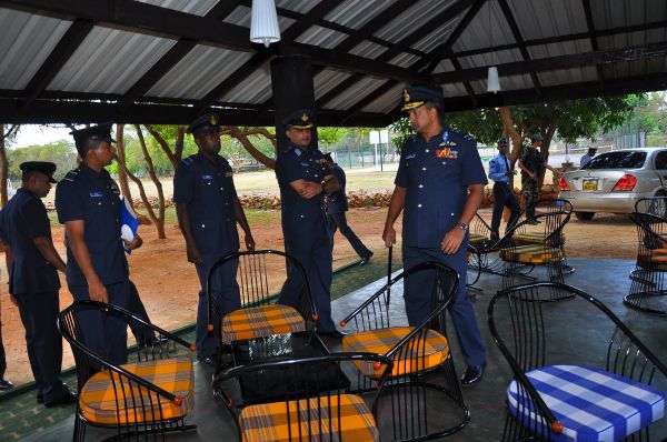 SAnnual Commander's Inspection at Sri Lanka Air Force Station, Palaly