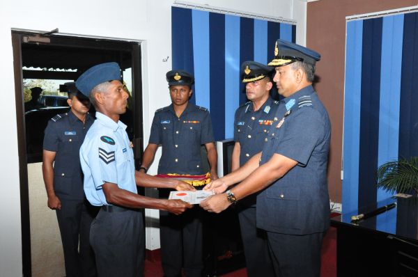 SAnnual Commander's Inspection at Sri Lanka Air Force Station, Palaly