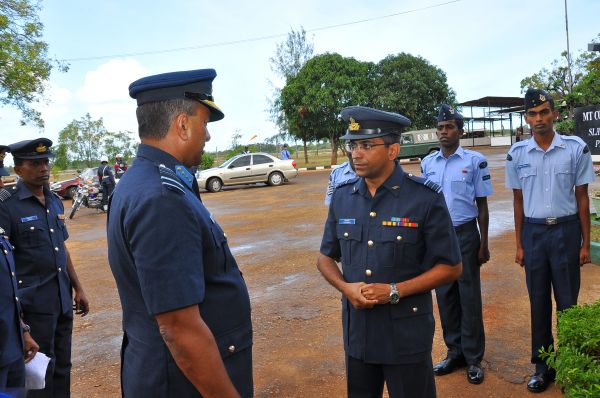 SAnnual Commander's Inspection at Sri Lanka Air Force Station, Palaly