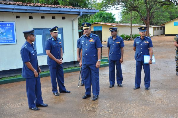 SAnnual Commander's Inspection at Sri Lanka Air Force Station, Palaly