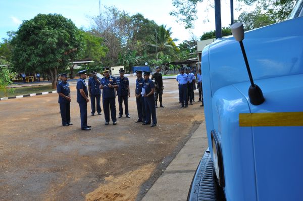 SAnnual Commander's Inspection at Sri Lanka Air Force Station, Palaly