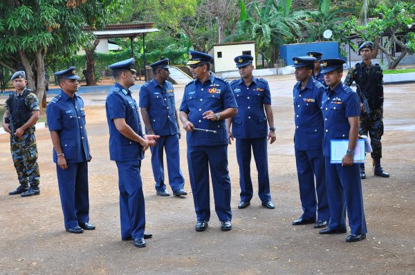 SAnnual Commander's Inspection at Sri Lanka Air Force Station, Palaly