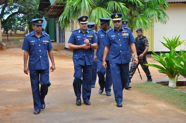 SAnnual Commander's Inspection at Sri Lanka Air Force Station, Palaly